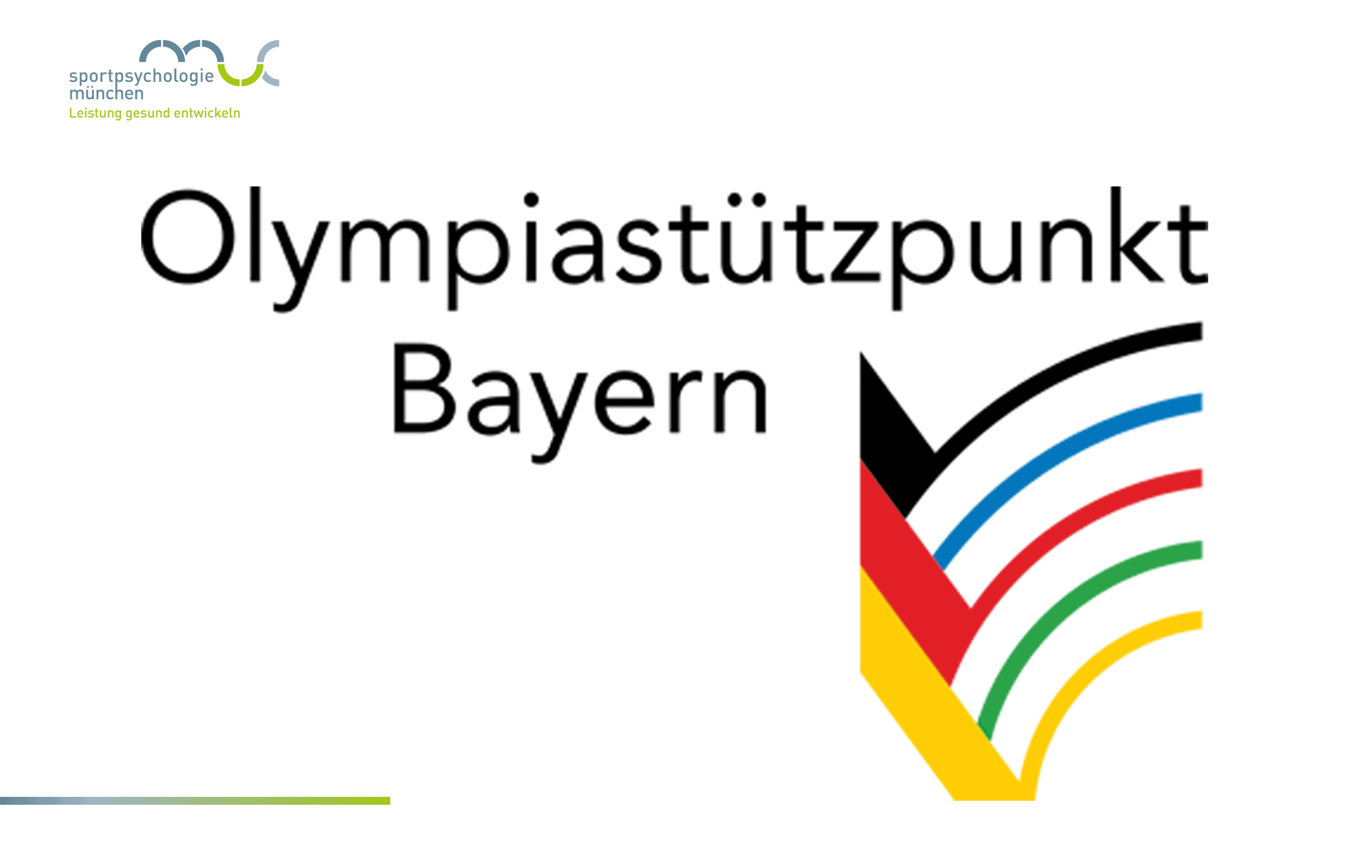 Sportpychologische Sprechstunde am Olympiastützpunkt Bayern