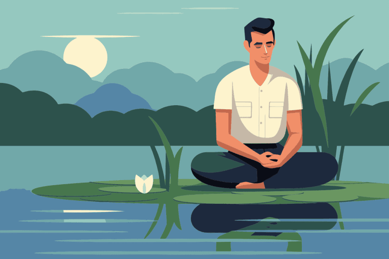 Symbolbild Meditation: Mentale Toolbox von Sportpsychologie München: Erholung und Regeneration