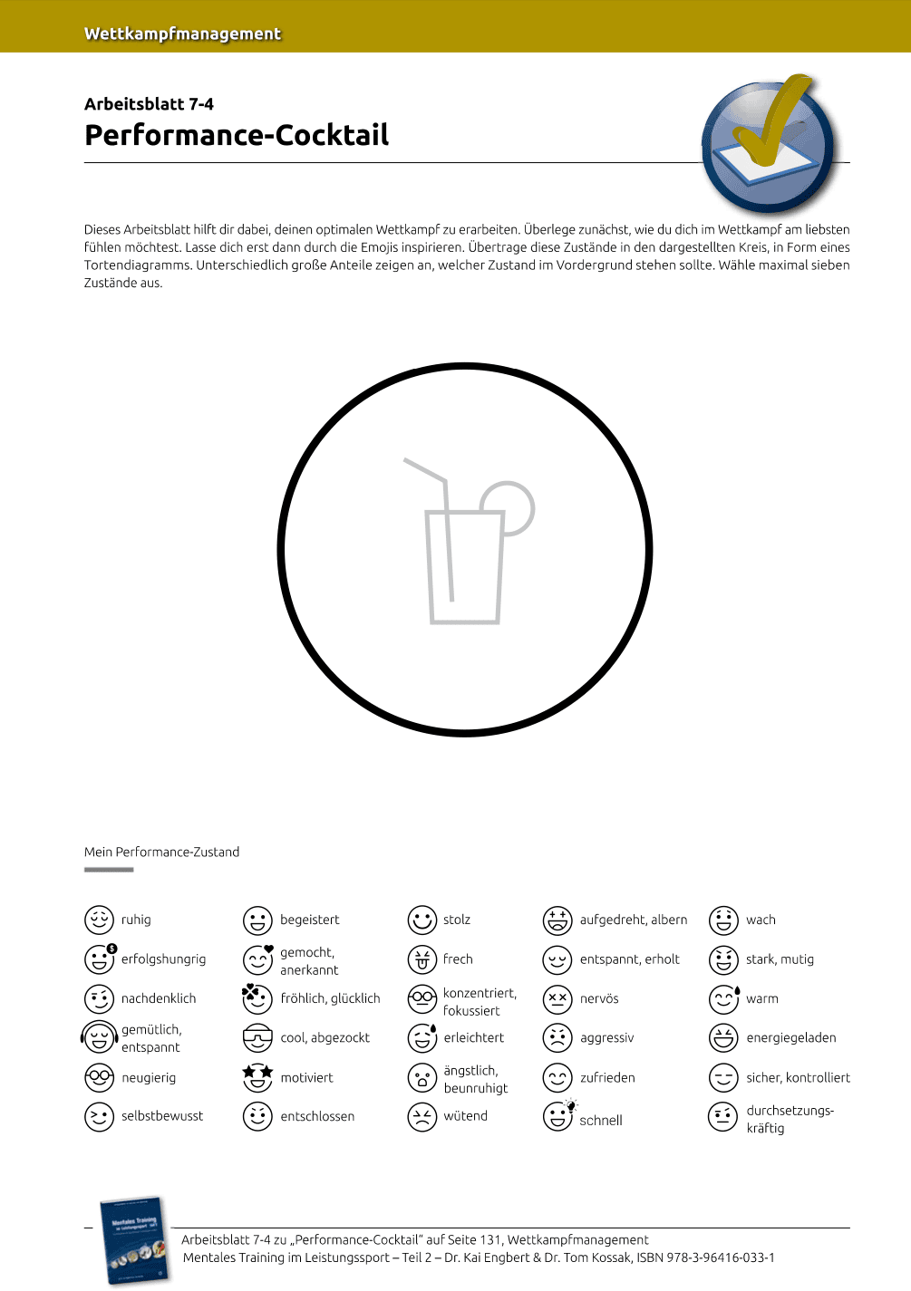 Toolbox Umgang mit Druck: Performance-Cocktail